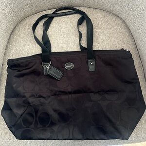 Coach Black Tote Bag